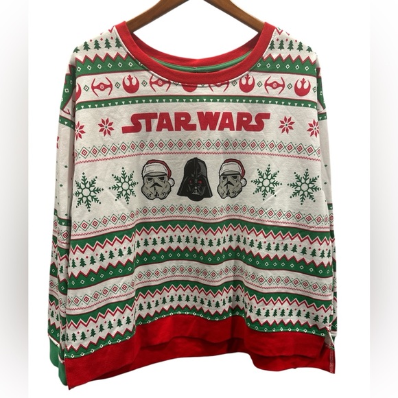 Disney Sweaters - Disney Star Wars NWT Darth Vader  Ugly Christmas Sweatshirt Size 2X